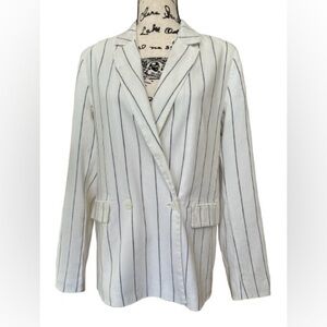 GAP. LINEN BLAZER. Size 10. 54%linen,45%rayon,1% spandex